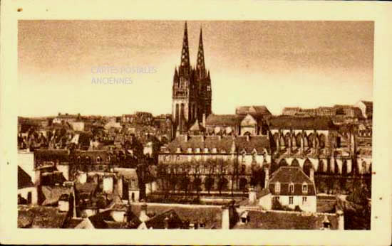Cartes postales anciennes > CARTES POSTALES > carte postale ancienne > cartes-postales-ancienne.com Finistere  Quimper