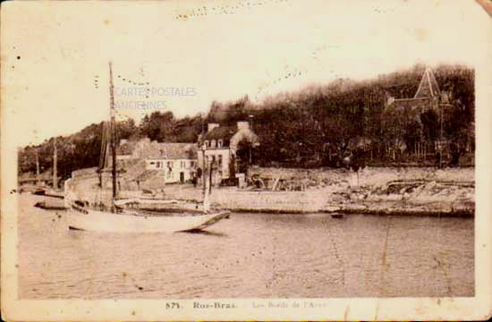 Cartes postales anciennes > CARTES POSTALES > carte postale ancienne > cartes-postales-ancienne.com Bretagne Finistere Roscanvel