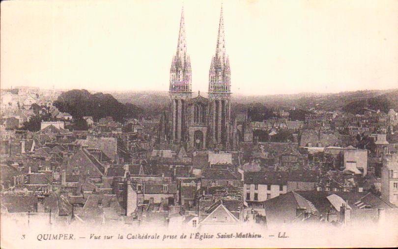 Cartes postales anciennes > CARTES POSTALES > carte postale ancienne > cartes-postales-ancienne.com Finistere  Quimper
