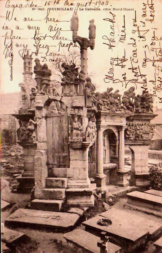 Cartes postales anciennes > CARTES POSTALES > carte postale ancienne > cartes-postales-ancienne.com Finistere  Guimiliau