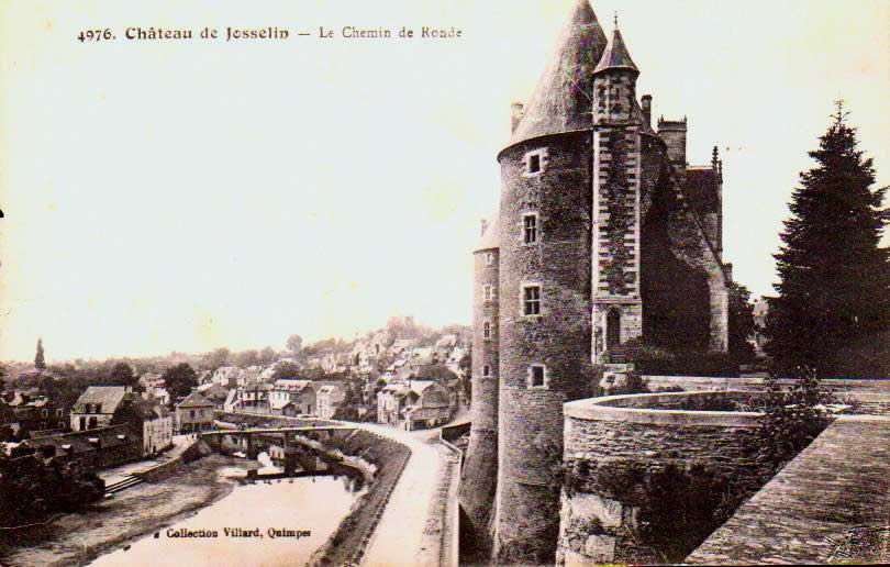 Cartes postales anciennes > CARTES POSTALES > carte postale ancienne > cartes-postales-ancienne.com Finistere  Josselin