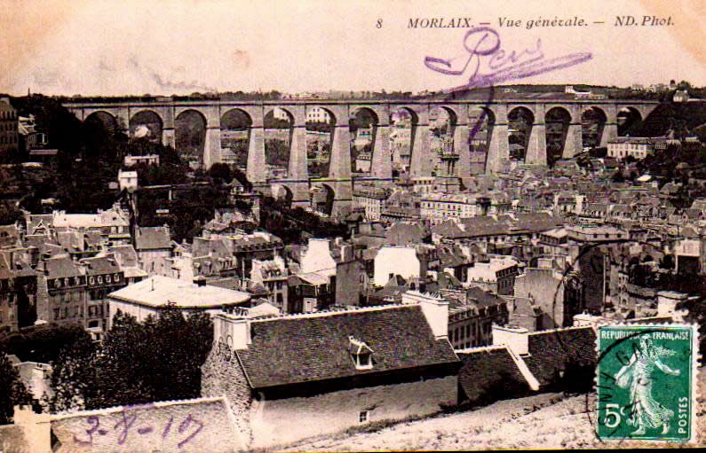 Cartes postales anciennes > CARTES POSTALES > carte postale ancienne > cartes-postales-ancienne.com Finistere  Morlaix