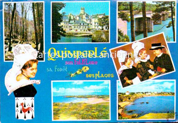 Cartes postales anciennes > CARTES POSTALES > carte postale ancienne > cartes-postales-ancienne.com Finistere  Quimperle