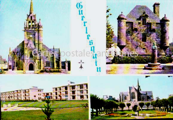 Cartes postales anciennes > CARTES POSTALES > carte postale ancienne > cartes-postales-ancienne.com Bretagne Guerlesquin