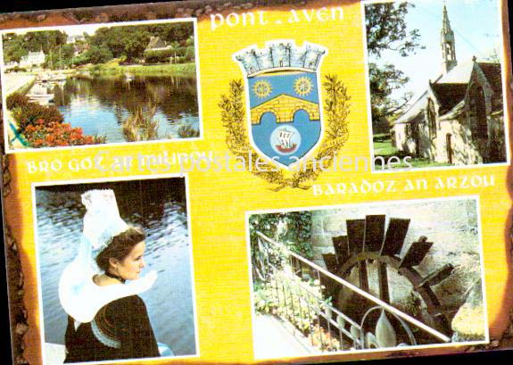 Cartes postales anciennes > CARTES POSTALES > carte postale ancienne > cartes-postales-ancienne.com Bretagne Finistere Pont-Aven