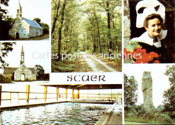 Cartes postales anciennes > CARTES POSTALES > carte postale ancienne > cartes-postales-ancienne.com Bretagne Scaer