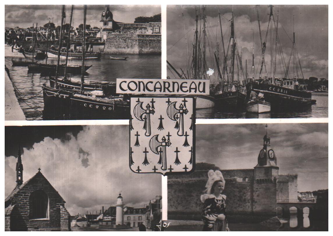 Cartes postales anciennes > CARTES POSTALES > carte postale ancienne > cartes-postales-ancienne.com Bretagne Concarneau
