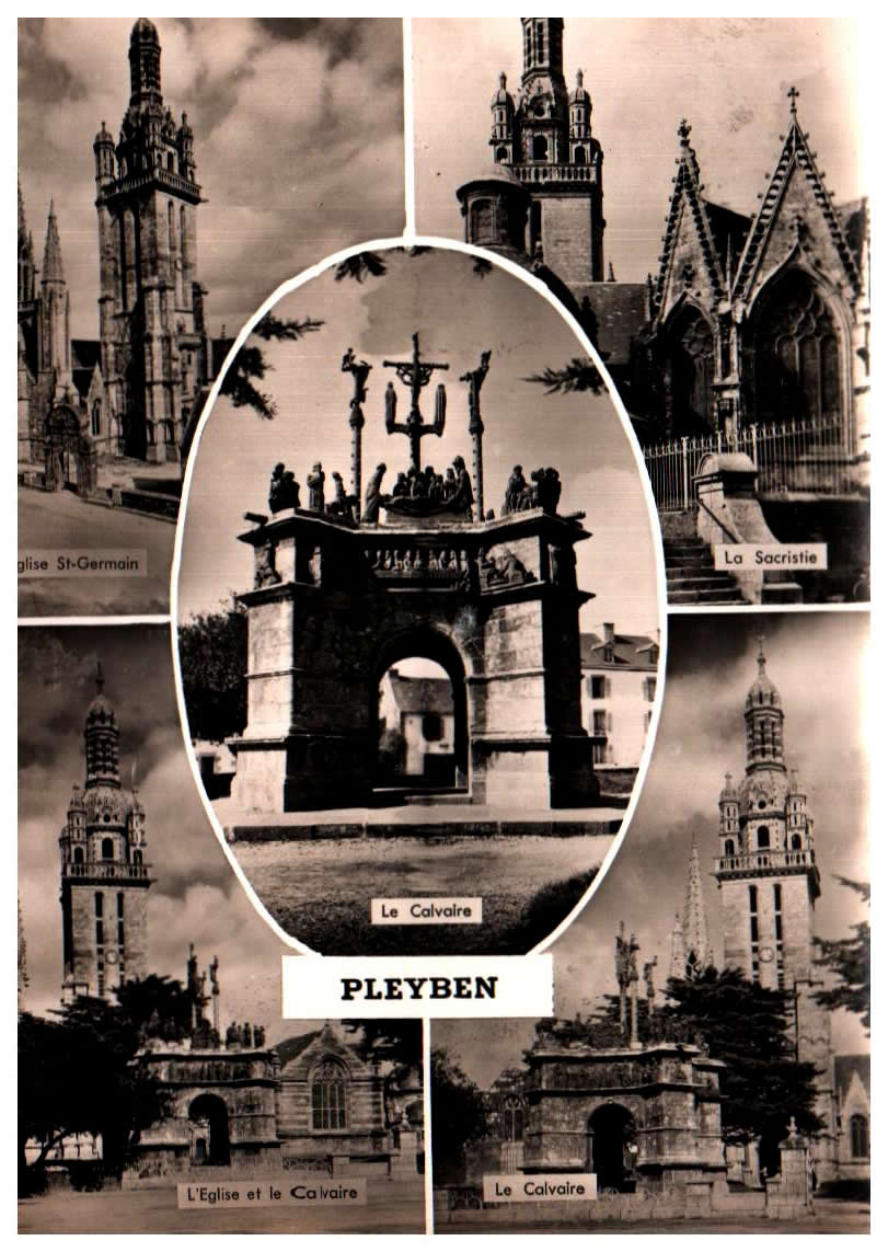 Cartes postales anciennes > CARTES POSTALES > carte postale ancienne > cartes-postales-ancienne.com Bretagne Finistere Pleyben