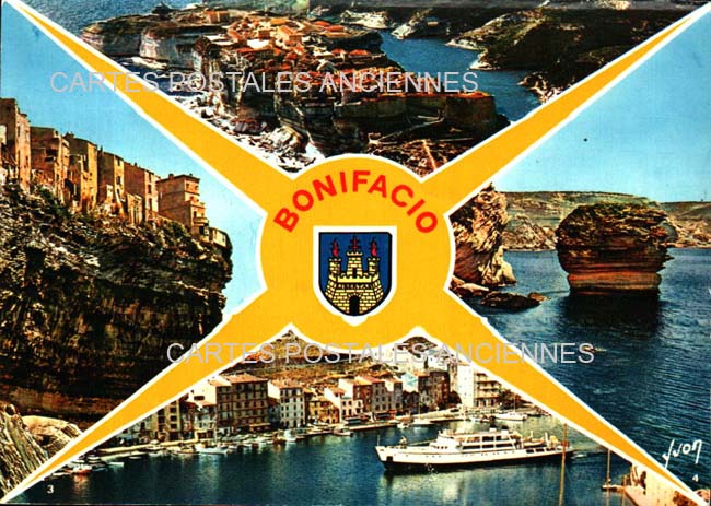 Cartes postales anciennes > CARTES POSTALES > carte postale ancienne > cartes-postales-ancienne.com Corse  Bonifacio
