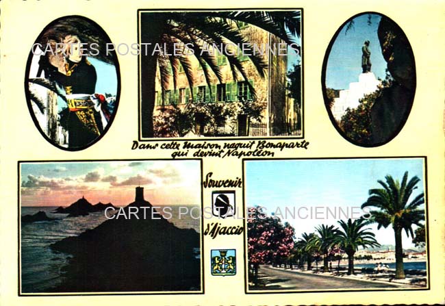 Cartes postales anciennes > CARTES POSTALES > carte postale ancienne > cartes-postales-ancienne.com Corse  Ajaccio