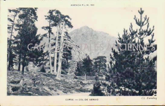 Cartes postales anciennes > CARTES POSTALES > carte postale ancienne > cartes-postales-ancienne.com Corse  Corse du sud 2a Vergio