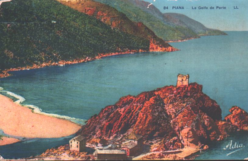 Cartes postales anciennes > CARTES POSTALES > carte postale ancienne > cartes-postales-ancienne.com Corse  Piana