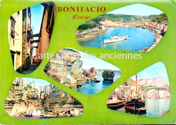 Cartes postales anciennes > CARTES POSTALES > carte postale ancienne > cartes-postales-ancienne.com Corse  Corse du sud 2a Bonifacio