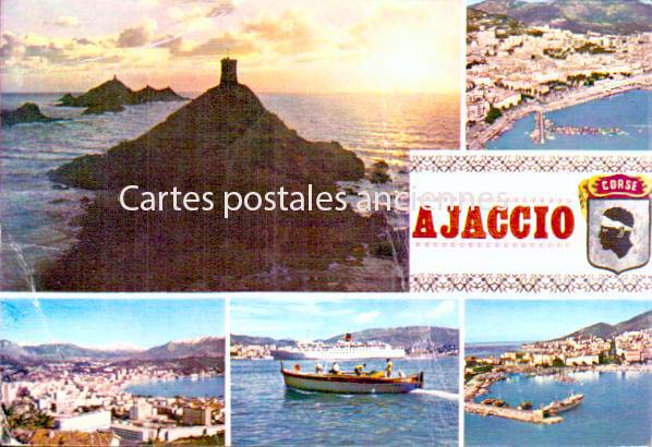 Cartes postales anciennes > CARTES POSTALES > carte postale ancienne > cartes-postales-ancienne.com Corse  Corse du sud 2a Ajaccio