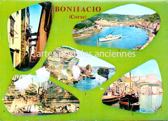 Cartes postales anciennes > CARTES POSTALES > carte postale ancienne > cartes-postales-ancienne.com Corse  Corse du sud 2a Bonifacio