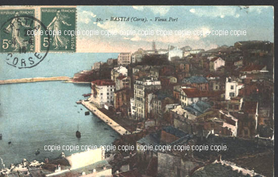 Cartes postales anciennes > CARTES POSTALES > carte postale ancienne > cartes-postales-ancienne.com Corse  Haute corse 2b Bastia