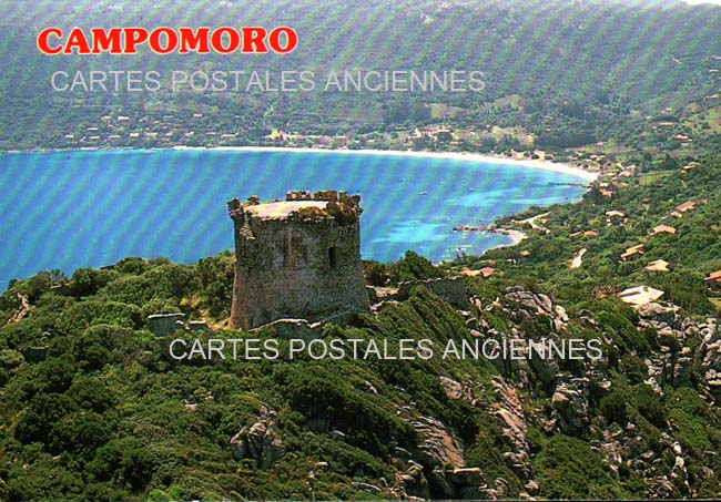 Cartes postales anciennes > CARTES POSTALES > carte postale ancienne > cartes-postales-ancienne.com Corse  Corse du sud 2a Belvedere Campomoro