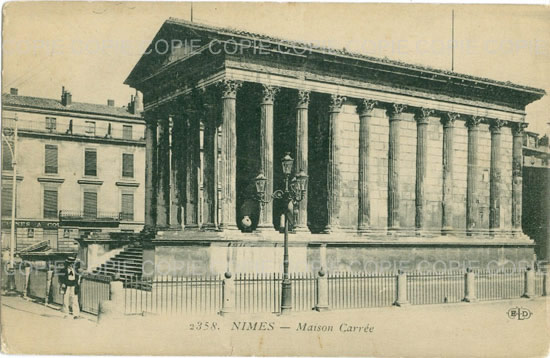 Cartes postales anciennes > CARTES POSTALES > carte postale ancienne > cartes-postales-ancienne.com Occitanie Gard Nimes