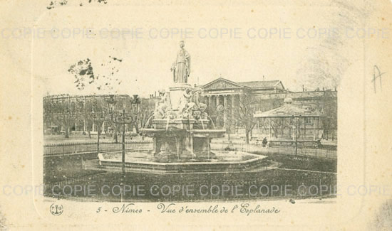 Cartes postales anciennes > CARTES POSTALES > carte postale ancienne > cartes-postales-ancienne.com Occitanie Gard Nimes