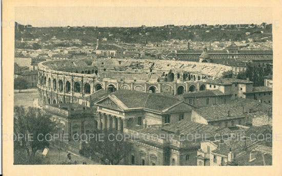 Cartes postales anciennes > CARTES POSTALES > carte postale ancienne > cartes-postales-ancienne.com Occitanie Gard Nimes