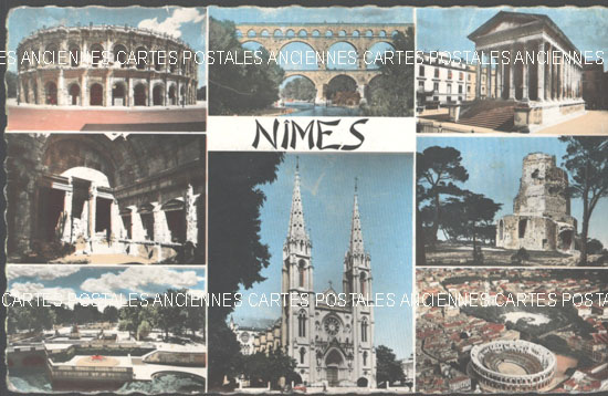 Cartes postales anciennes > CARTES POSTALES > carte postale ancienne > cartes-postales-ancienne.com Gard  Nimes