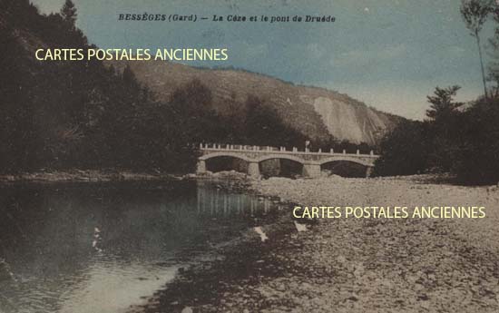 Cartes postales anciennes > CARTES POSTALES > carte postale ancienne > cartes-postales-ancienne.com Occitanie Gard Besseges