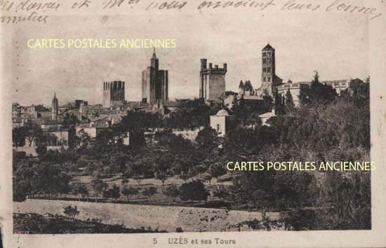 Cartes postales anciennes > CARTES POSTALES > carte postale ancienne > cartes-postales-ancienne.com Occitanie Gard Uzes