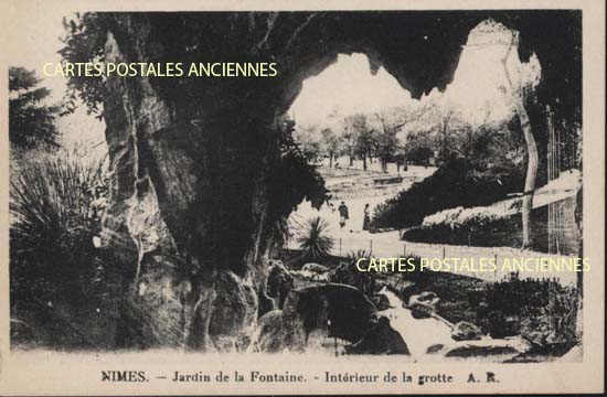 Cartes postales anciennes > CARTES POSTALES > carte postale ancienne > cartes-postales-ancienne.com Occitanie Gard Nimes