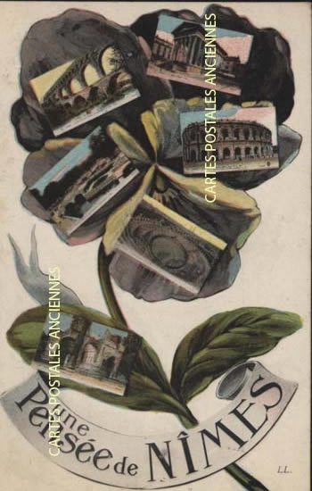 Cartes postales anciennes > CARTES POSTALES > carte postale ancienne > cartes-postales-ancienne.com Occitanie Gard Nimes