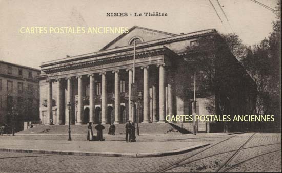 Cartes postales anciennes > CARTES POSTALES > carte postale ancienne > cartes-postales-ancienne.com Occitanie Gard Nimes