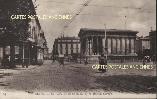 Cartes postales anciennes > CARTES POSTALES > carte postale ancienne > cartes-postales-ancienne.com Occitanie Gard Nimes