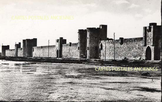Cartes postales anciennes > CARTES POSTALES > carte postale ancienne > cartes-postales-ancienne.com Occitanie Gard Aigues Mortes