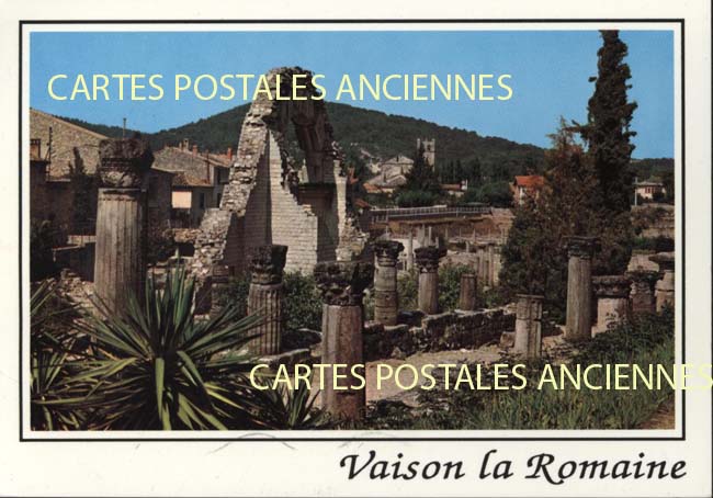 Cartes postales anciennes > CARTES POSTALES > carte postale ancienne > cartes-postales-ancienne.com Provence alpes cote d'azur Vaucluse Vaison La Romaine