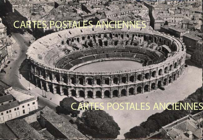 Cartes postales anciennes > CARTES POSTALES > carte postale ancienne > cartes-postales-ancienne.com Occitanie Gard Nimes