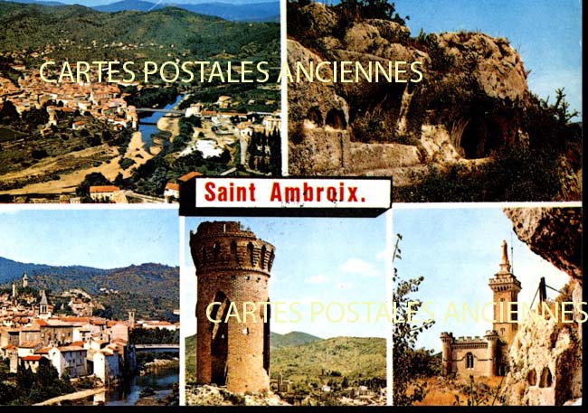 Cartes postales anciennes > CARTES POSTALES > carte postale ancienne > cartes-postales-ancienne.com Occitanie Gard Saint Ambroix