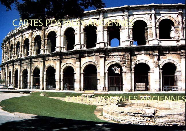 Cartes postales anciennes > CARTES POSTALES > carte postale ancienne > cartes-postales-ancienne.com Occitanie Gard Nimes