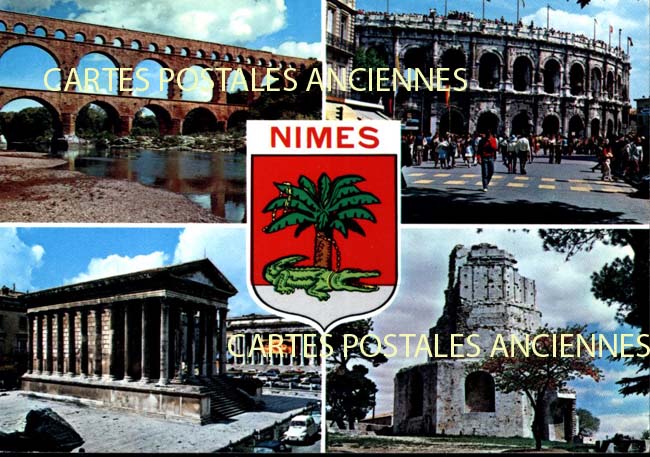 Cartes postales anciennes > CARTES POSTALES > carte postale ancienne > cartes-postales-ancienne.com Occitanie Gard Nimes