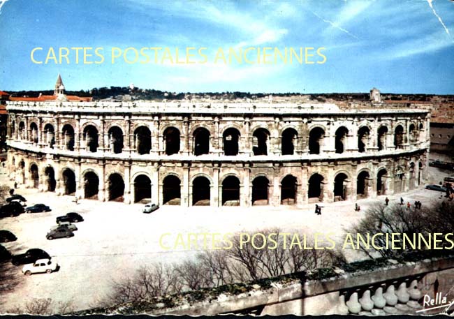 Cartes postales anciennes > CARTES POSTALES > carte postale ancienne > cartes-postales-ancienne.com Occitanie Gard Nimes