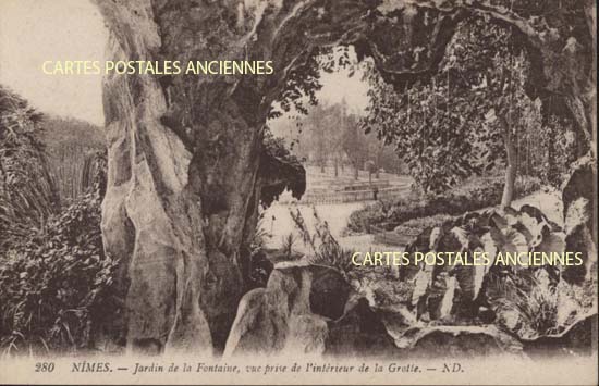 Cartes postales anciennes > CARTES POSTALES > carte postale ancienne > cartes-postales-ancienne.com Occitanie Gard Nimes