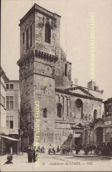 Cartes postales anciennes > CARTES POSTALES > carte postale ancienne > cartes-postales-ancienne.com Occitanie Gard Nimes