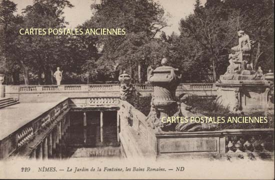 Cartes postales anciennes > CARTES POSTALES > carte postale ancienne > cartes-postales-ancienne.com Occitanie Gard Nimes