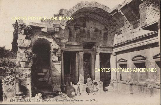 Cartes postales anciennes > CARTES POSTALES > carte postale ancienne > cartes-postales-ancienne.com Occitanie Gard Nimes
