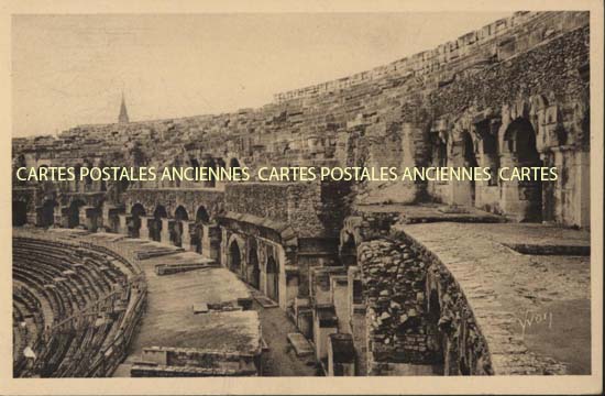 Cartes postales anciennes > CARTES POSTALES > carte postale ancienne > cartes-postales-ancienne.com Occitanie Gard Nimes