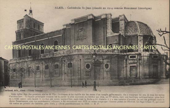 Cartes postales anciennes > CARTES POSTALES > carte postale ancienne > cartes-postales-ancienne.com Occitanie Gard Ales