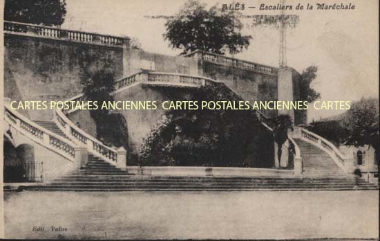 Cartes postales anciennes > CARTES POSTALES > carte postale ancienne > cartes-postales-ancienne.com Occitanie Gard Ales