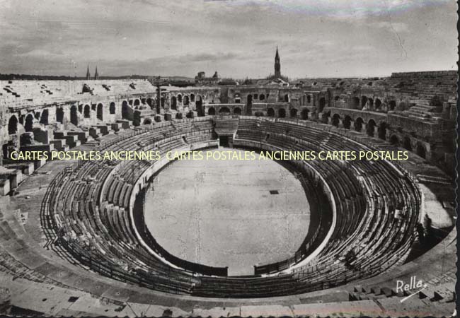 Cartes postales anciennes > CARTES POSTALES > carte postale ancienne > cartes-postales-ancienne.com Occitanie Gard Nimes