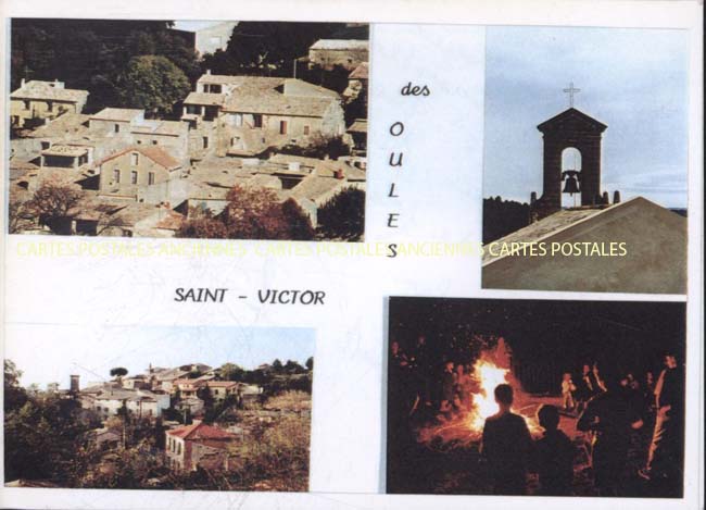 Cartes postales anciennes > CARTES POSTALES > carte postale ancienne > cartes-postales-ancienne.com Occitanie Gard Saint Victor Des Oules