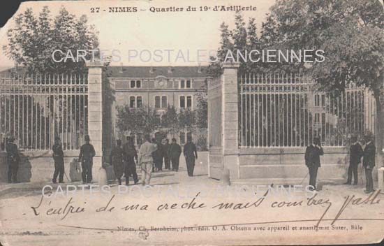 Cartes postales anciennes > CARTES POSTALES > carte postale ancienne > cartes-postales-ancienne.com Occitanie Gard Nimes