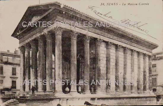 Cartes postales anciennes > CARTES POSTALES > carte postale ancienne > cartes-postales-ancienne.com Occitanie Gard Nimes