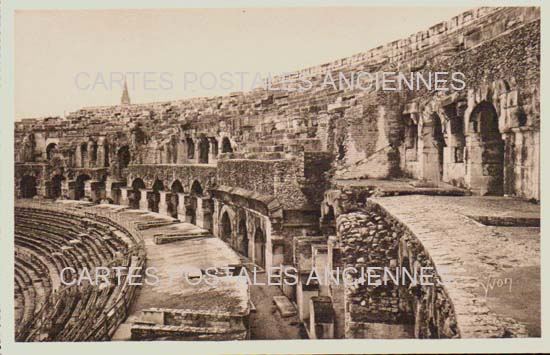Cartes postales anciennes > CARTES POSTALES > carte postale ancienne > cartes-postales-ancienne.com Occitanie Gard Nimes